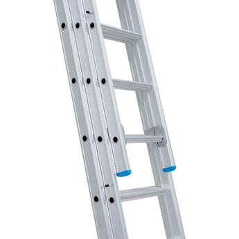 Maxall Driedelige ladder 3x12 Maxall Premium | werkhoogte 8,75 m.