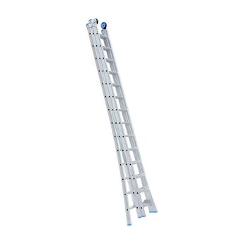 Maxall Actie: Driedelige ladder 3x14 Maxall Basic | werkhoogte 10,0 m.