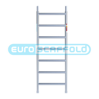 Euroscaffold Rolsteiger Voorloopleuning Enkel 75 x 190 x 5,2 meter werkhoogte