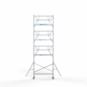 Euroscaffold Rolsteiger Professional 75x250 9,2m werkhoogte enkele voorloopleuning
