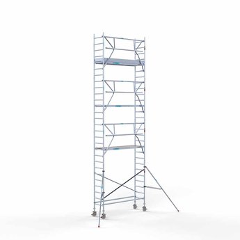 Euroscaffold Rolsteiger Professional 75x250 9,2m werkhoogte enkele voorloopleuning