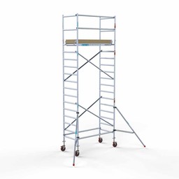 Euroscaffold Actie: Rolsteiger Basis 90 x 190 x 6,2 meter werkhoogte met extra platform