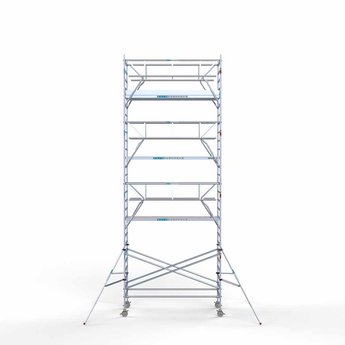 Euroscaffold Rolsteiger Professional 135x305 9,2m werkhoogte carbon vloer dubbele voorloopleuning