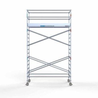 Euroscaffold Rolsteiger Compleet 135 x 305 x 6,2 meter werkhoogte met lichtgewicht platform