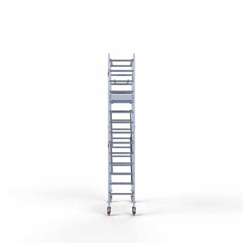 Euroscaffold Steigeraanhanger 250 + Rolsteiger Original 75 x 190 x 5,2 meter werkhoogte