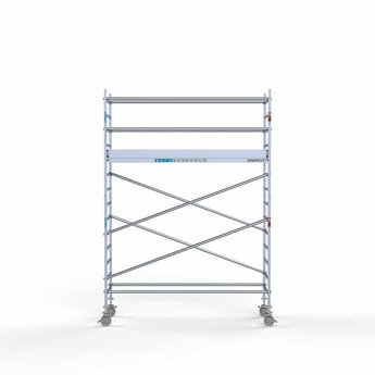 Euroscaffold Steigeraanhanger 305 + Rolsteiger Original 90 x 305 x 5,2 meter werkhoogte