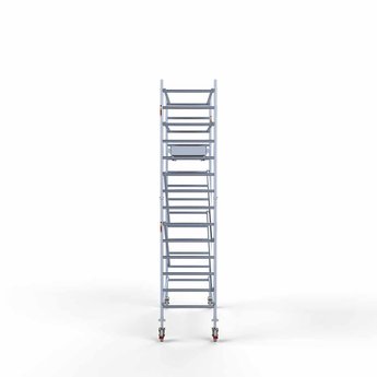Euroscaffold Steigeraanhanger 305 + Rolsteiger Original 90 x 305 x 5,2 meter werkhoogte