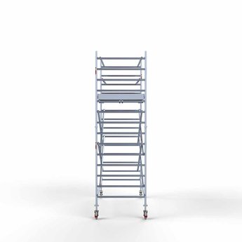 Euroscaffold Steigeraanhanger 305 + Rolsteiger Original 135 x 305 x 5,2 meter werkhoogte