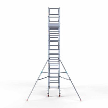 Euroscaffold Steigeraanhanger 250 + Rolsteiger Original 75 x 250 x 6,2 meter werkhoogte