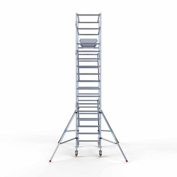 Euroscaffold Steigeraanhanger 250 + Rolsteiger Original 90 x 190 x 6,2 meter werkhoogte