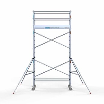 Euroscaffold Steigeraanhanger 250 + Rolsteiger Original 90 x 250 x 6,2 meter werkhoogte
