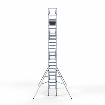Euroscaffold Steigeraanhanger 305 + Rolsteiger Original 75 x 305 x 8,2 meter werkhoogte