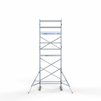 Euroscaffold Steigeraanhanger 250 + Rolsteiger Original 90 x 190 x 8,2 meter werkhoogte