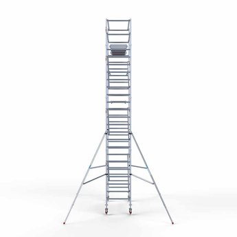Euroscaffold Steigeraanhanger 250 + Rolsteiger Original 90 x 250 x 8,2 meter werkhoogte