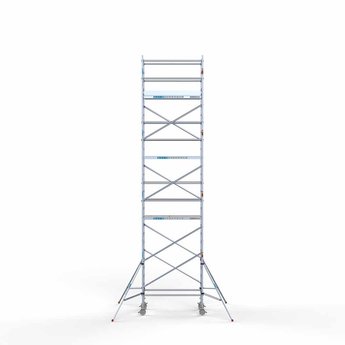 Euroscaffold Steigeraanhanger 250 + Rolsteiger Original 90 x 190 x 9,2 meter werkhoogte