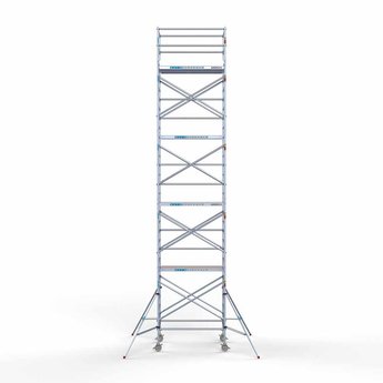 Euroscaffold Steigeraanhanger 250 + Rolsteiger Original 135 x 190 x 10,2 meter werkhoogte