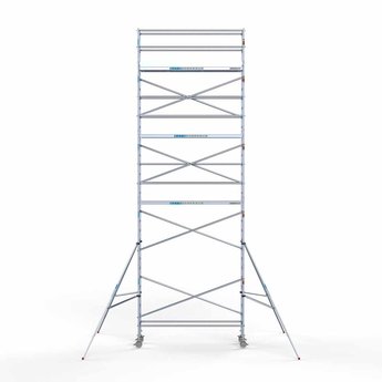 Euroscaffold Steigeraanhanger 305 + Rolsteiger Original 75 x 305 x 10,2 meter werkhoogte