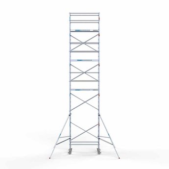 Euroscaffold Steigeraanhanger 250 + Rolsteiger Original 90 x 190 x 10,2 meter werkhoogte