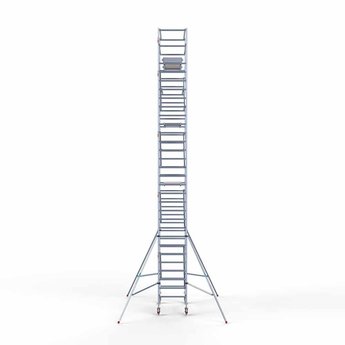 Euroscaffold Steigeraanhanger 250 + Rolsteiger Original 90 x 190 x 10,2 meter werkhoogte