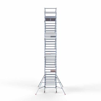 Euroscaffold Steigeraanhanger 250 + Rolsteiger Original 135 x 250 x 10,2 meter werkhoogte