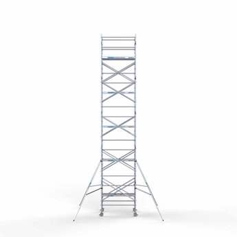 Euroscaffold Steigeraanhanger 250 + Rolsteiger Original 135 x 190 x 11,2 meter werkhoogte