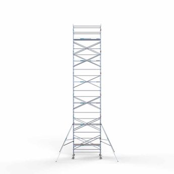Euroscaffold Steigeraanhanger 250 + Rolsteiger Original 135 x 250 x 13,2 meter werkhoogte