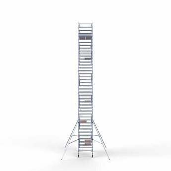 Euroscaffold Steigeraanhanger 250 + Rolsteiger Original 135 x 250 x 13,2 meter werkhoogte