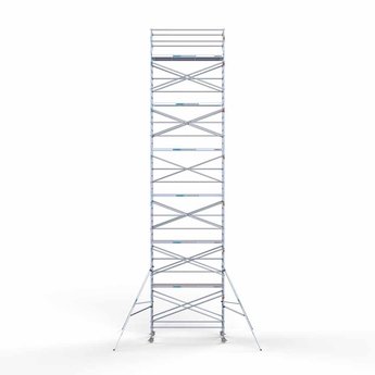 Euroscaffold Steigeraanhanger 305 + Rolsteiger Original 135 x 305 x 14,2 meter werkhoogte