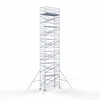Euroscaffold Steigeraanhanger 305 + Rolsteiger Original 135 x 305 x 14,2 meter werkhoogte