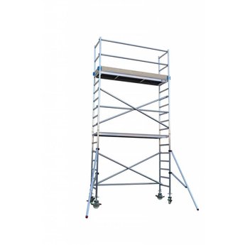 Anssems Bakwagen GT 750 + rolsteiger basis 135 x 250 x 6,2 meter werkhoogte met lichtgewicht platformen