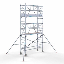 Euroscaffold Rolsteiger Professional 90x250 6,2m werkhoogte dubbele voorloopleuning