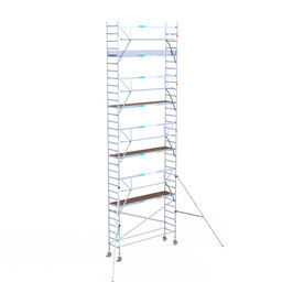 Euroscaffold Euroscaffold Euro rolsteiger 75x305 10,2m werkhoogte enkele voorloopleuning