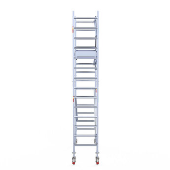 Euroscaffold Euroscaffold Euro rolsteiger 75x190 5,2m werkhoogte enkele voorloopleuning Carbon