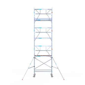 Euroscaffold Euroscaffold Euro rolsteiger 90x190 8,2m werkhoogte enkele voorloopleuning