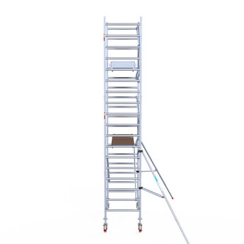 Euroscaffold Euroscaffold Euro rolsteiger 90x190 6,2m werkhoogte enkele voorloopleuning Carbon