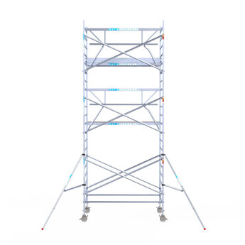 Euroscaffold Euroscaffold Euro rolsteiger 135x250 7,2m werkhoogte enkele voorloopleuning