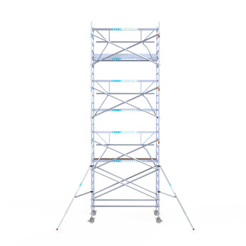 Euroscaffold Euroscaffold Euro rolsteiger 135x250 8,2m werkhoogte enkele voorloopleuning