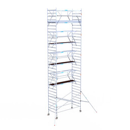 Euroscaffold Euroscaffold Euro rolsteiger 135x305 11,2m werkhoogte dubbele voorloopleuning