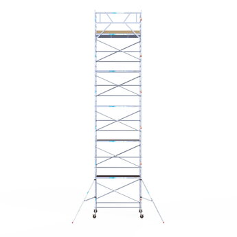 Euroscaffold Basis rolsteiger 135 x 250 x 12,2 meter werkhoogte
