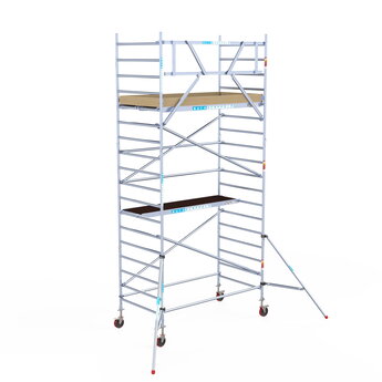 Euroscaffold Rolsteiger Basis 135 x 250 x 6,2 meter werkhoogte