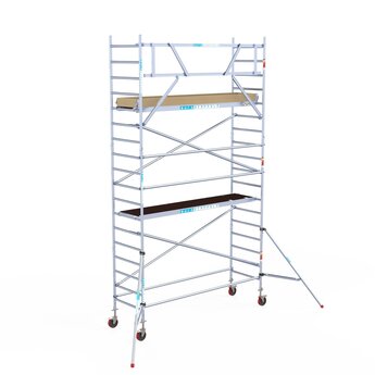 Euroscaffold Rolsteiger Basis 90 x 305 x 6,2 meter werkhoogte met lichtgewicht platform