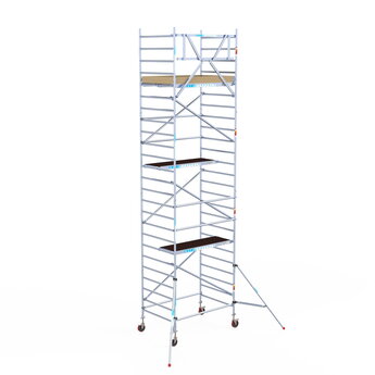 Euroscaffold Rolsteiger Basis 135 x 190 x 8,2 meter werkhoogte met lichtgewicht platform