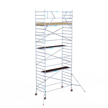 Euroscaffold Rolsteiger Basis 135 x 305 x 8,2 meter werkhoogte met lichtgewicht platform