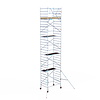 Euroscaffold Rolsteiger Basis 135 x 190 x 10,2 meter werkhoogte met lichtgewicht platform