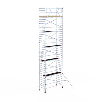 Euroscaffold Rolsteiger Basis 135 x 305 x 12,2 meter werkhoogte met lichtgewicht platform