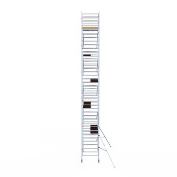 Euroscaffold Rolsteiger Basis 135 x 305 x 12,2 meter werkhoogte met lichtgewicht platform