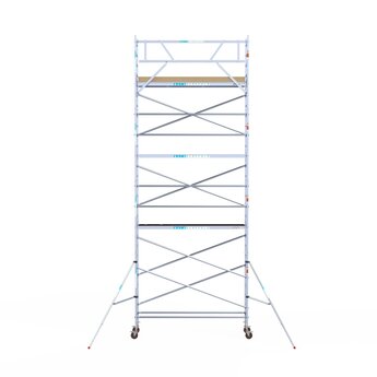 Euroscaffold Rolsteiger Basis 75 x 305 x 9,2 meter werkhoogte met lichtgewicht platform