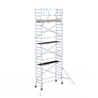 Euroscaffold Rolsteiger Basis 90 x 250 x 8,2 meter werkhoogte met lichtgewicht platform