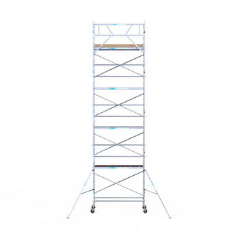 Euroscaffold Rolsteiger Basis 90 x 250 x 10,2 meter werkhoogte met lichtgewicht platform