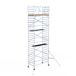 Euroscaffold Rolsteiger Basis 135 x 250 x 9,2 meter werkhoogte met lichtgewicht platform